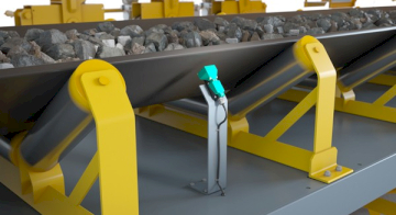 Індуктивні Датчики Pepperl+Fuchs для Контролю Вирівнювання та Запобігання Сходу Конвеєрної Стрічки